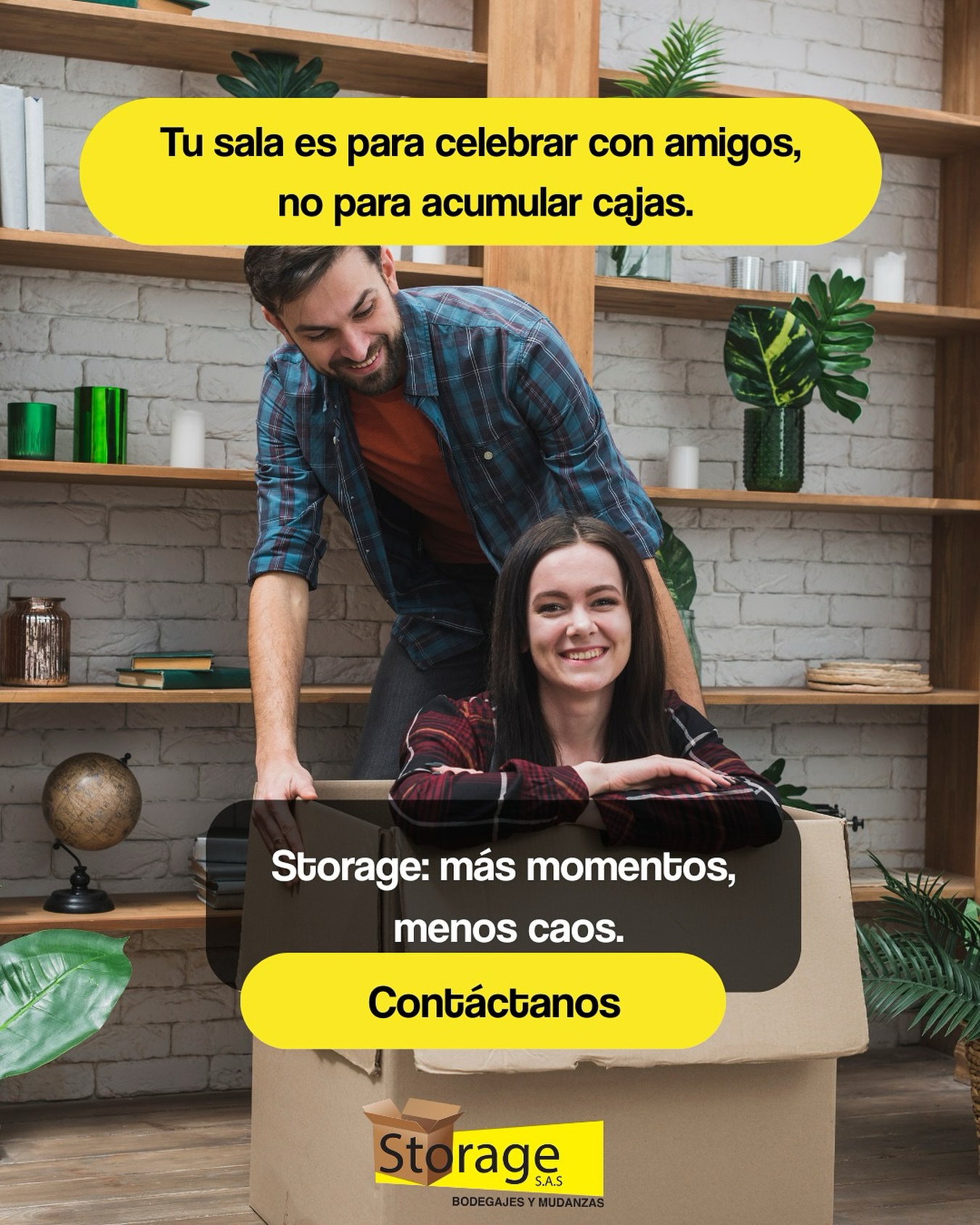 🎉 Haz de tu hogar un lugar para celebrar y compartir.​
 Nosotros cuidamos lo que no usas a diario, tú disfruta de tu gente.​
 💬 Escríbenos y recupera tu espacio.