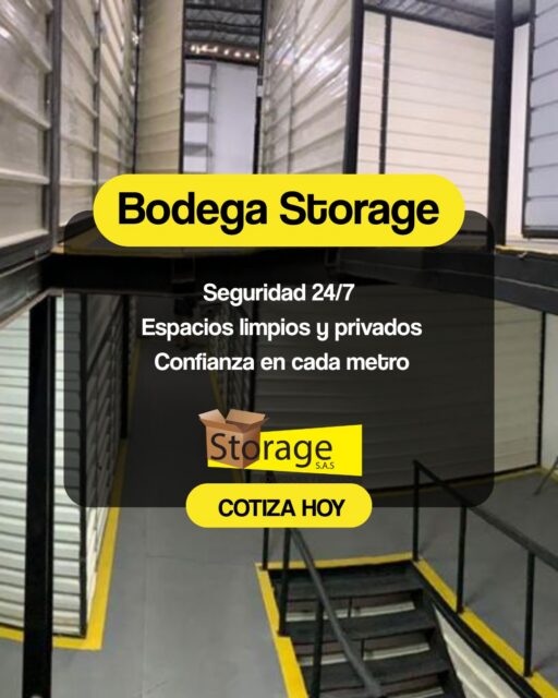 En Storage tus pertenencias están protegidas las 24 horas, con bodegas privadas y limpias.​
 📦 La tranquilidad de tu hogar o negocio, ahora en un lugar seguro.​
 💬 Escríbenos y reserva tu bodega Storage hoy mismo.​