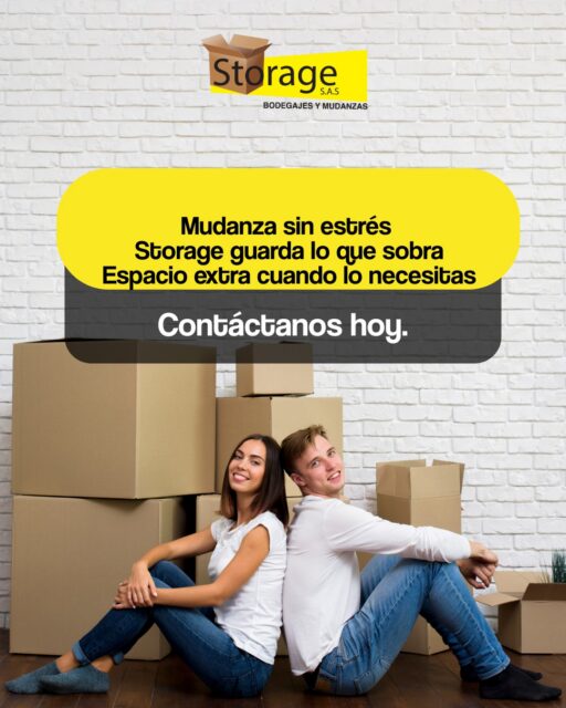 Una mudanza no todo cabe en tu nuevo lugar, pero sí en Storage.​
 📦 Nuestras bodegas son el espacio extra que te ayuda a organizarte sin caos.​
 💬 Contáctanos y vive tu mudanza con 0 estrés gracias a Storage